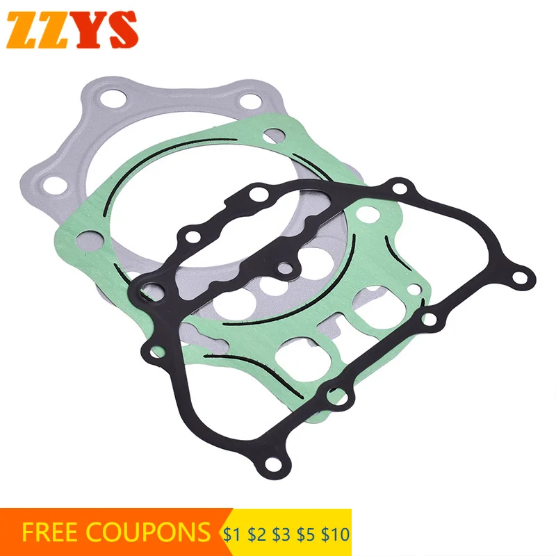 Motorcycle Middle Medium Repair Pad Overhaul Gasket Mat Set For HONDA ATV TRX500 TRX500F TRX 500 2005-09 2011 TRX500FE TRX500FM