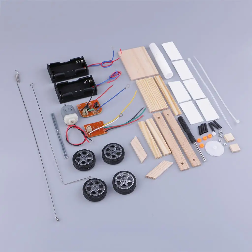 Remote Control Car DIY Model Building Kit Scientific Experiment Toy