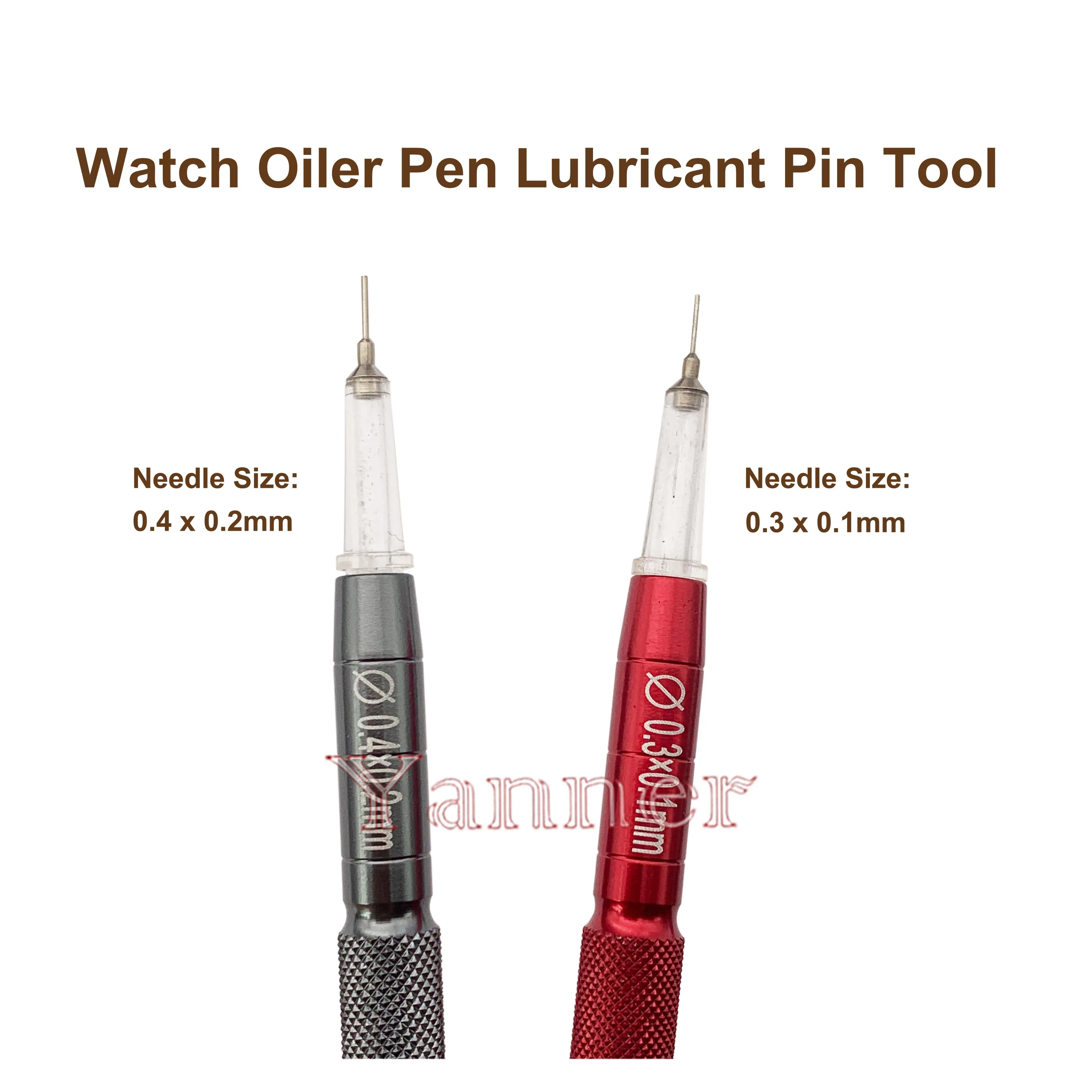 Watch Oiler Pen With Base Convenient Operate Watch Lubricant Oiler Pin Tool For Watchmakers