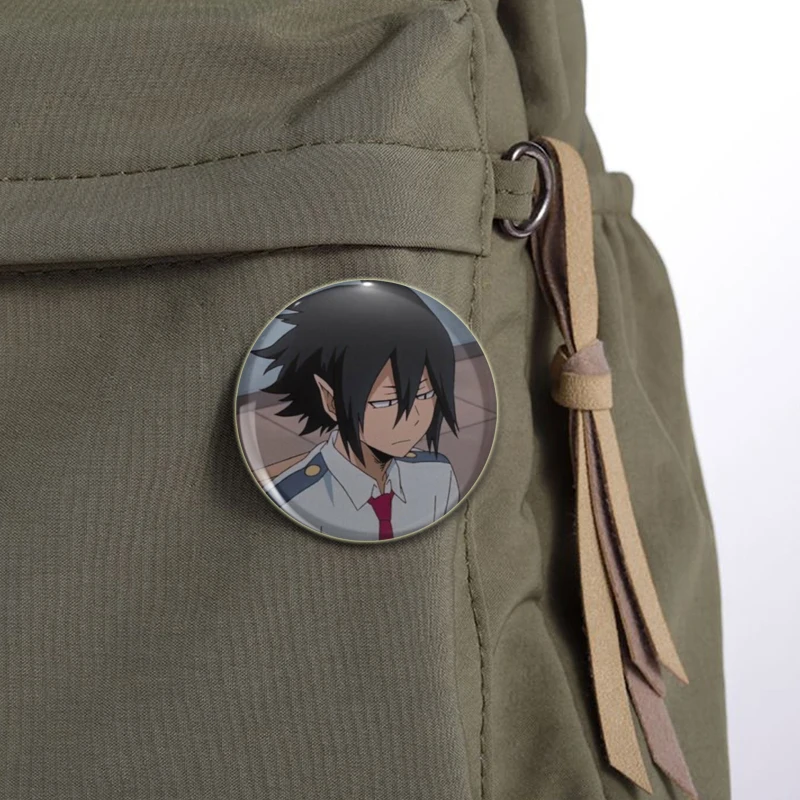 32/44/58MM Anime My Hero Academia Tamaki Amajiki Suneater Cute Round Soft Button Pin Customizable Badge Clothes Lapel Pins