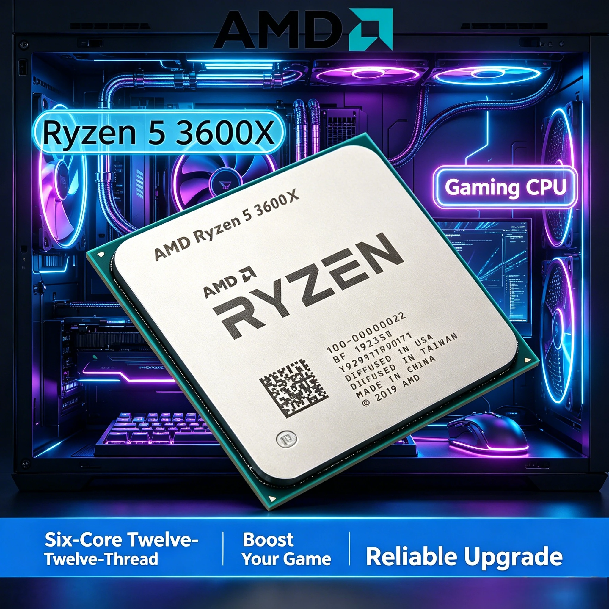 Ryzen 3600x processor-AliExpress