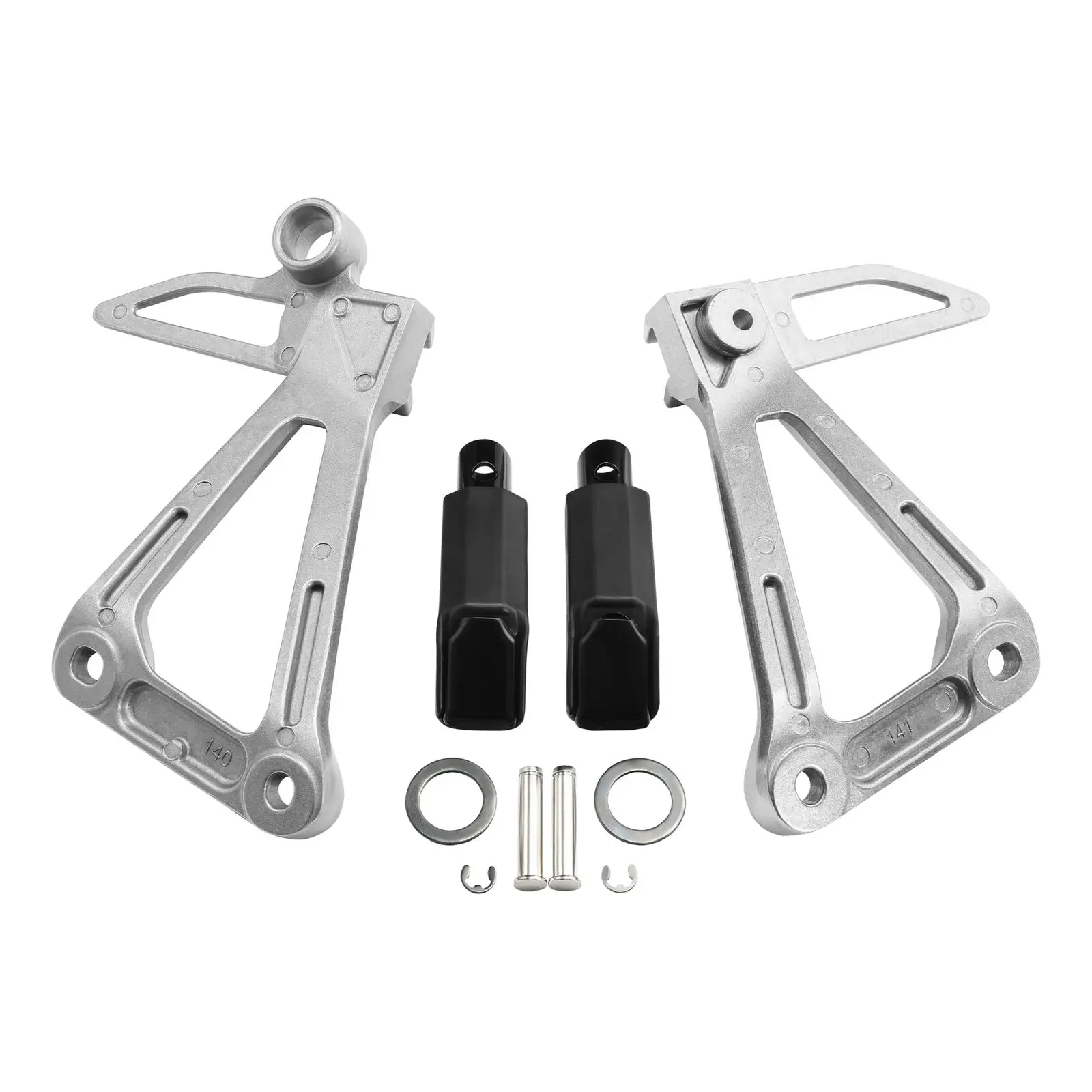 Motorcycle Passenger Rear Foot Pegs Mount Bracket For Honda CB400X CB500X 2019-2024