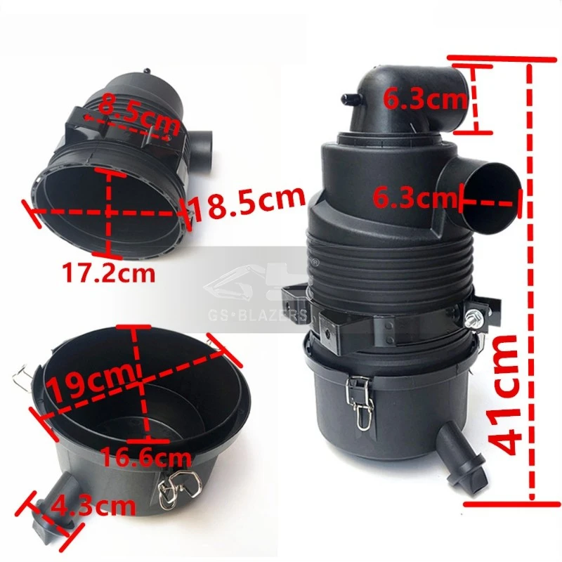 

Excavator Accessories For Takeuchi Tb150/175c Yanmar Air Filter Housing Air Filter Assembly Air Filter Cover