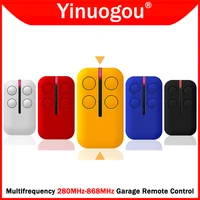 mando puerta garaje universal 280MHz-868MHz Control remoto de puerta de garaje multifrecuencia de duplicador, transmisor manual, escaneo automático, código de clonación