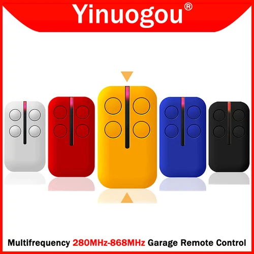mando puerta garaje universal 280MHz-868MHz Control remoto de puerta de garaje multifrecuencia de duplicador, transmisor manual, escaneo automático, código de clonación