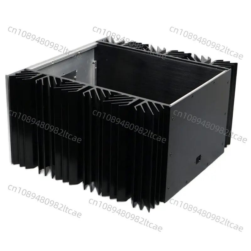 Size W480*H260*L499mm PASS XA160.5 Aluminum Alloy Case Pure Rear for Power Amplifier Chassis BOX