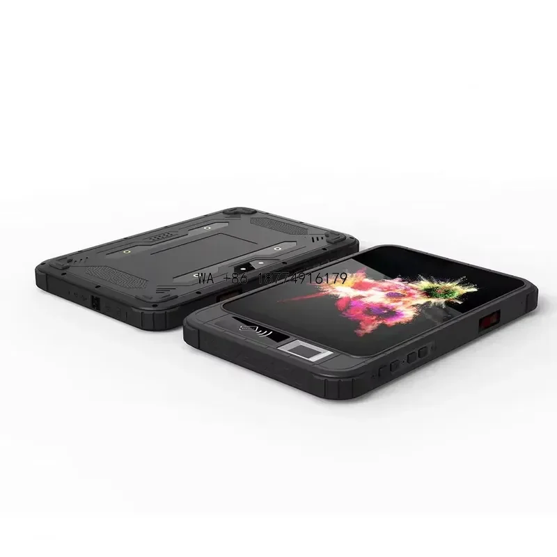 wmwmnu New 4g Dual Sim Android Rugged Tablet Trucks Rugged Gps Nfc Rfid Handheld Ip67 Tablet Pc Business USB C 64GB QuadODM OEM