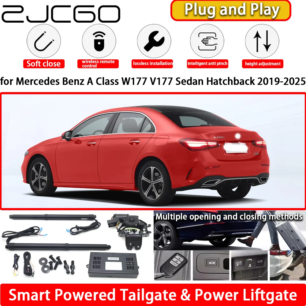 

for Mercedes Benz A Class W177 V177 Sedan Hatchback 2019-2025 Automatic Electric Powered Tailgate Power Liftgate Tail Gate Lift