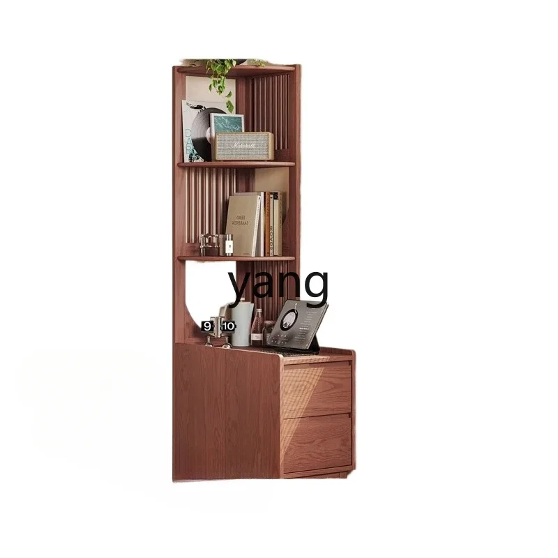 

LMM living room sofa side cabinet furniture side few solid wood locker side cabinet modern and simple