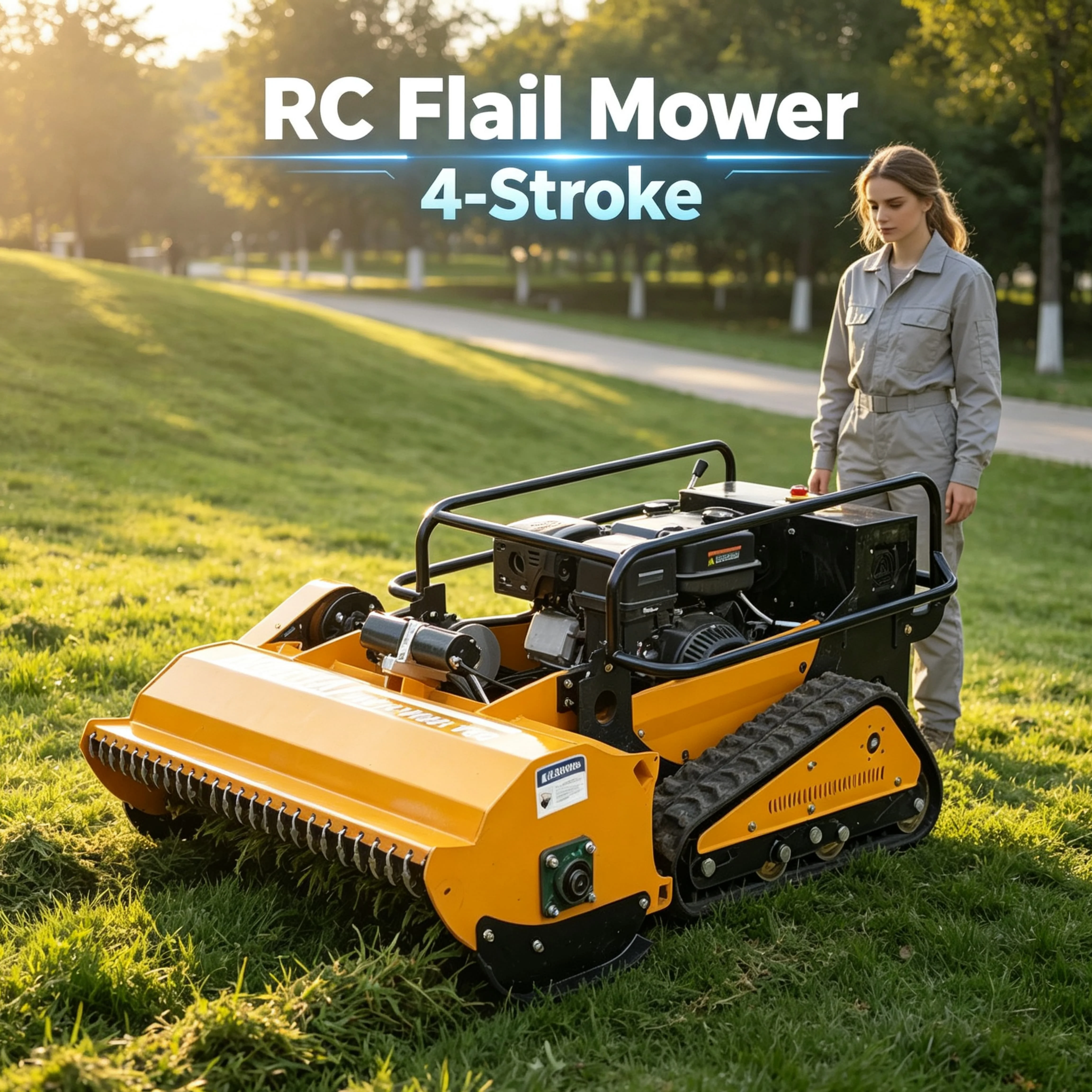 Customized Wild Mixed Vegetation Land rotary mower Hammer Flail Mower, Efficiently Cuts And Crushes All Kinds Of Wild Plants
