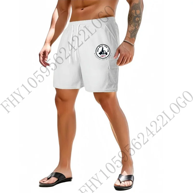 

High quality casual jogging loose men's cargo Shorts 2025 New hot high quality printed summer men's casual short cargo pants wit