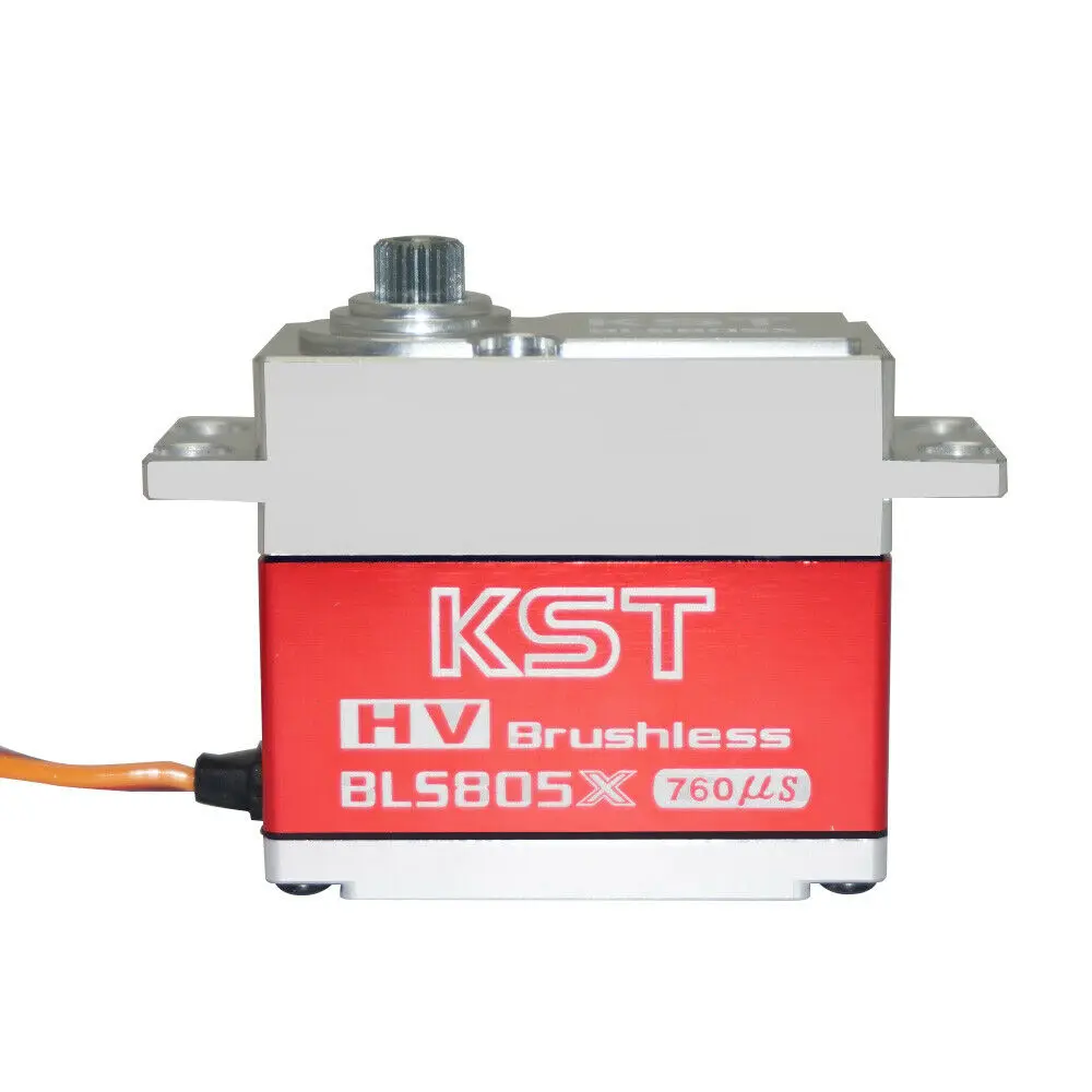 

KST BLS805X Digital metal gear Servo 760us 7.5kg Stall Torque for 550-700 RC Helicopter