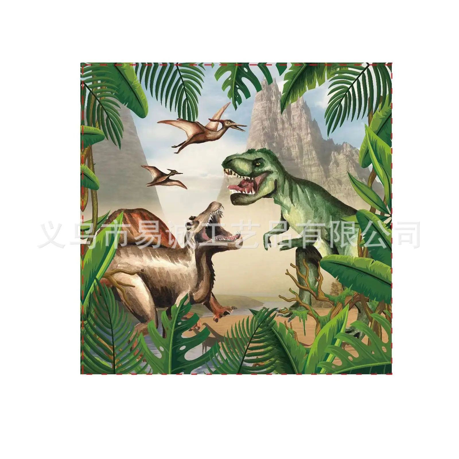 Dinosaurier Junge Geburtstag Party Dekorationen Pappteller Tasse Tischdecke Einweggeschirr Für Kinder Baby Shower Party Supplies Geschenk – Detail 4