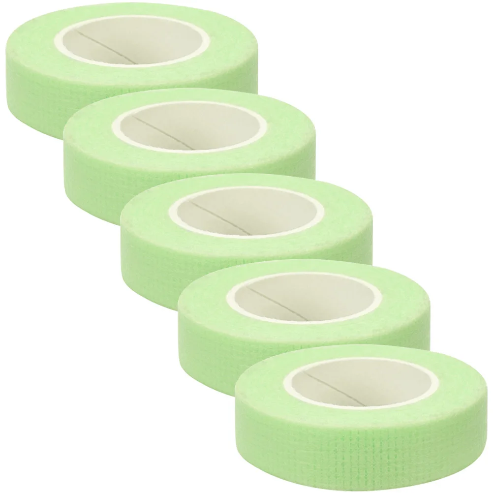 

5 Rolls Lash Tape for Eyelash Extensions 9 Meter Roll Adhesive Fabric Tape Professional Makeup Artist Must Haves Extension