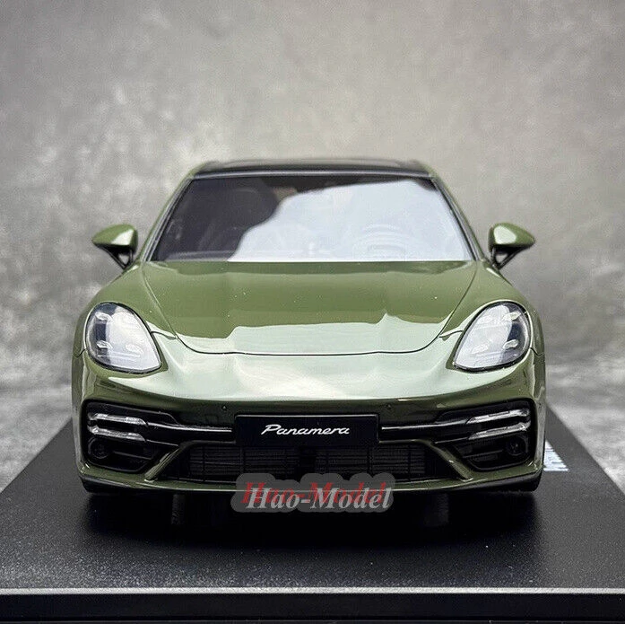 GT Spirit 1/18 untuk Porsche Panamera Turbo S Resin Diecast Model mainan simulasi mobil hadiah ulang tahun anak laki-laki koleksi tampilan hobi