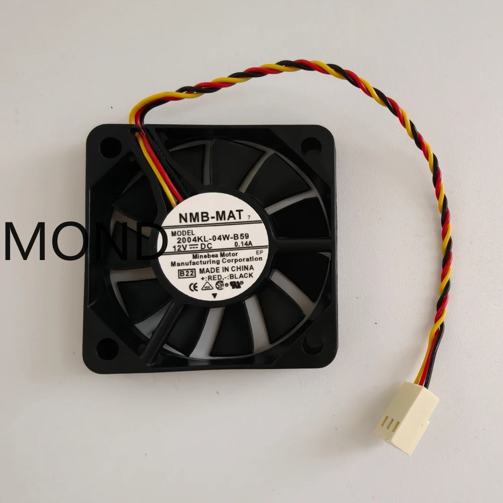 2004KL-04W-B50  NMB Server Cooling Fan NMB-MAT 5CM DC 12V 0.14A High Air Axial Flow Inverter