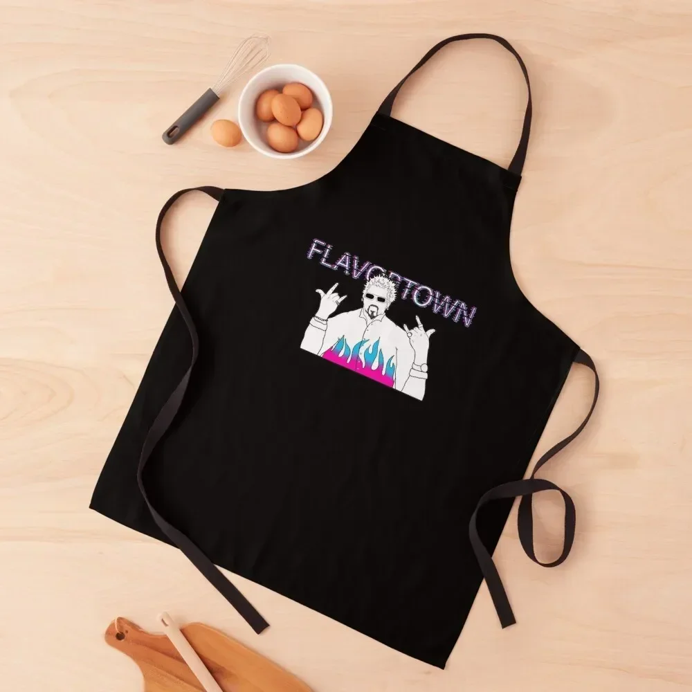 King of Flavortown Apron Home And Kitchen Kitchen For Women Apron