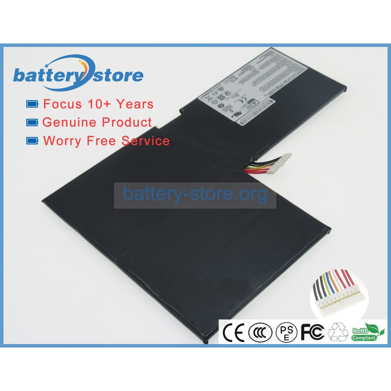 Genuine laptop batteries for MS-16H8,MS-16H2,BTY-M6F,MS-16H4,MS-16HX,MS-16H6,MS-16H3,3ICP5/40/99-2,GS60,11.4V,6 cell