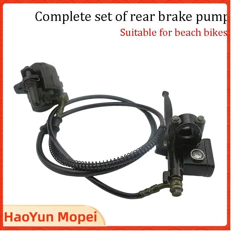 

Front Rear Twin Disc Brake master cylinder hydraulic Caliper System For DIY 50cc-125cc ATV Buggy Karting Quad Bike Accessories
