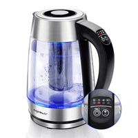 Aigostar Cris Electric Kettle Temperature Control 2200 W Silver