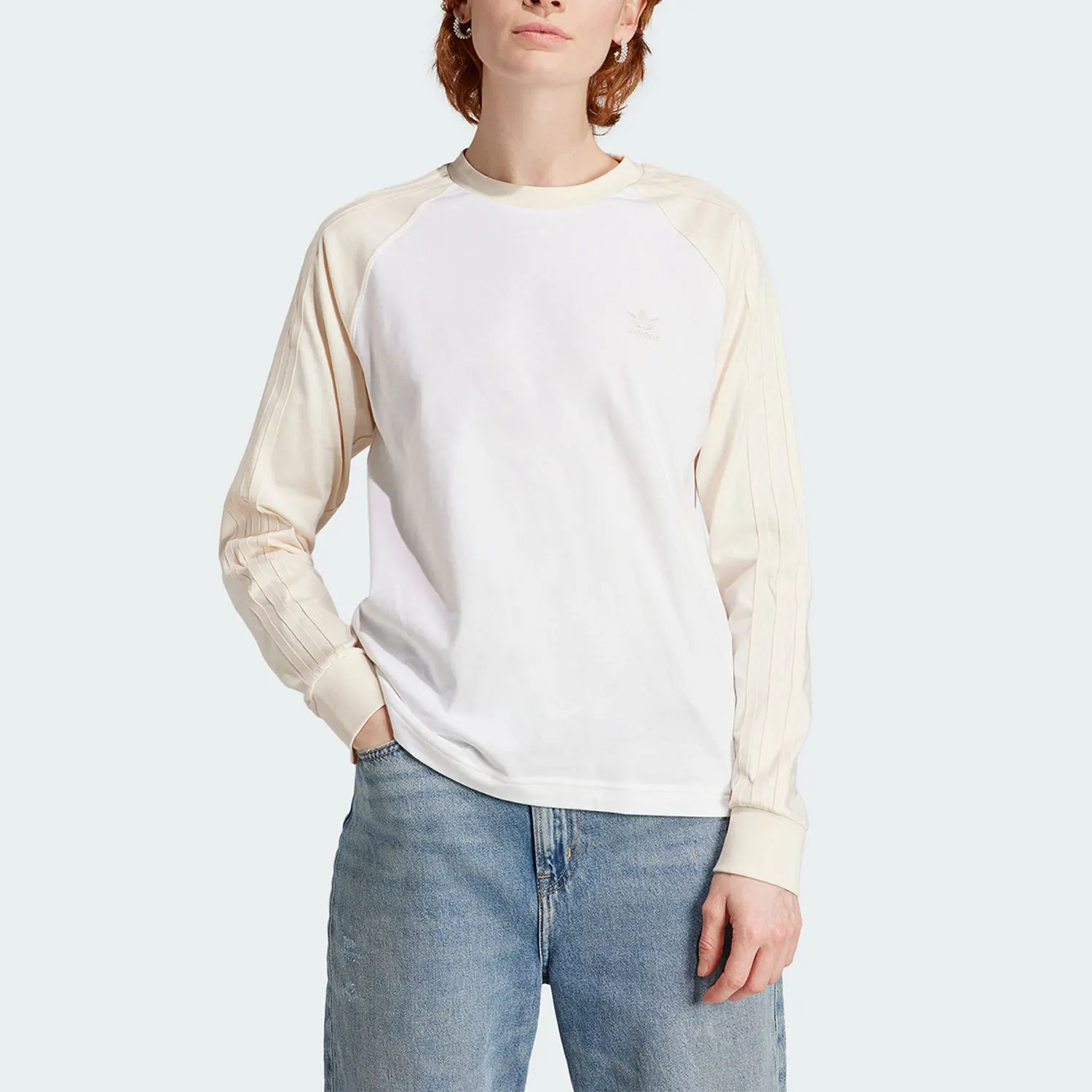 

Adidas genuine LONGSLEEVE Women's Crewneck Sports Tee IN4137