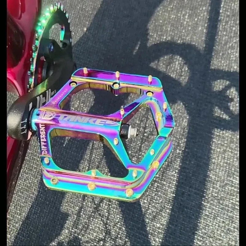 

CNC Aluminum Alloy Bike Pedal Anti-slip Widened Hollow Chrome-molybdenum Steel Shaft Bicycle Pedal Durable Bicycle Parts