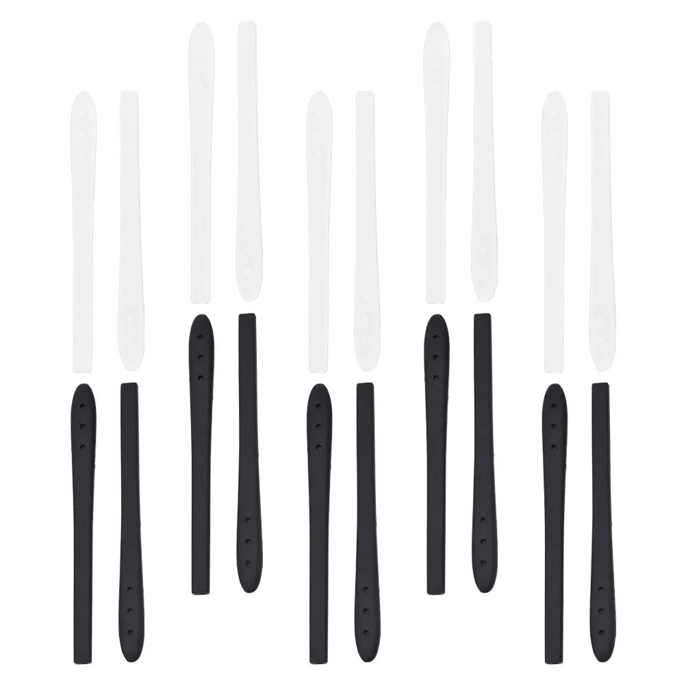

10Pairs Glasses Temple Tips Sleeve Non-Slip Silicone Eyeglasses Ear Cushions Anti-Slip Glasses Arm Covers Eyeglasses Temple Tips