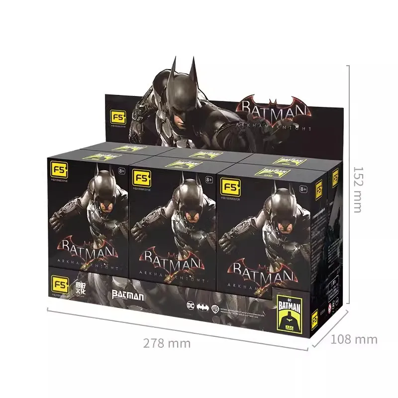 Authentieke F5 Batman Arkham Knight handgemaakte mobiele assemblagemodel Blind Box verjaardagscadeau Home Decor