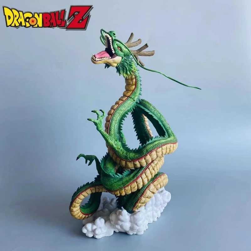 

Новинка 37,5 см Драконий жемчуг Z Shenron 2,0 Аниме фигурки дракона Голова Вверх ПВХ Коллекционная модель Статуя Украшение игрушки подарки