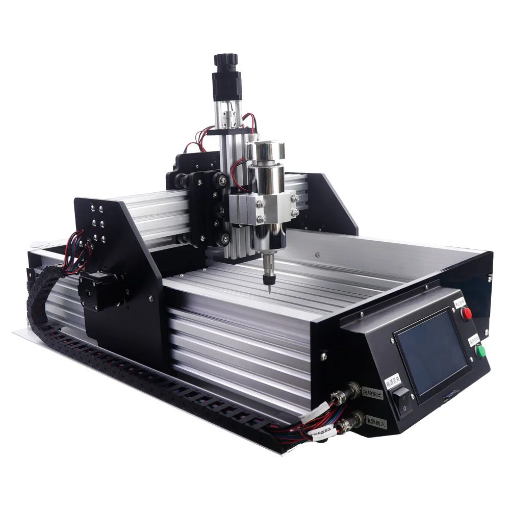 Automatic desktop small CNC engraving machine off-line PCB cutting IC grinding DIY industrial-grade