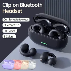 New Original T75 Bone Conduction Wireless Bluetooth 5.3 Headphones Sports Earphones HiFi Sound Quality Waterproof TWS Headset