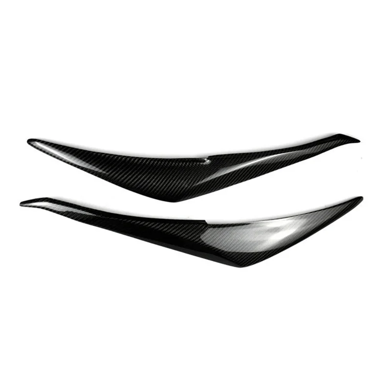 

ABTD-Car Front Headlight Eyebrow Head Light Eyelid Eyebrow Carbon Fiber Trim For Honda Fit Freed GB3 GB4 GP3 2008-2016