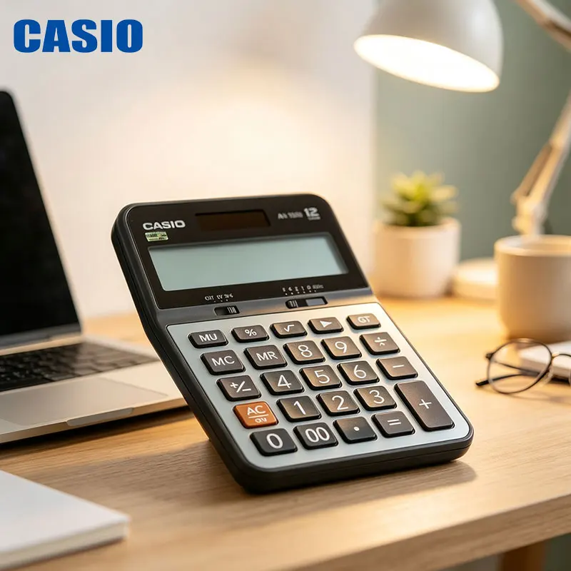 Casio AX-120B/12B DX-12B/120B DH-12/14 Simple and stable business calculator enterprise front desk administrative equipment