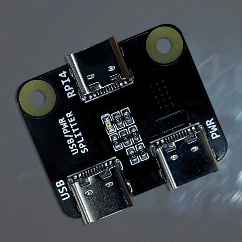 Divisor USB/Power para RPi BliKVM PiKVM "KVM Over IP" Distribuidor TypeC