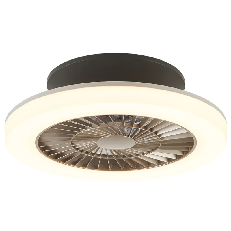 Ventilador de techo de diseño especial con luz LED, Control remoto, silencioso, lámpara de dormitorio, venta al por mayor