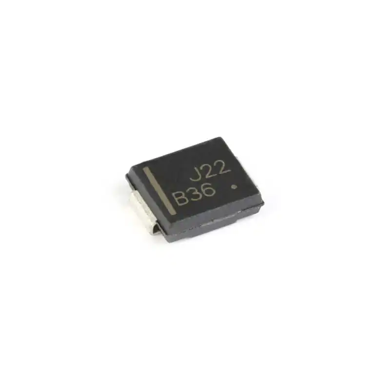 Original genuine MBRS360T3G silk screen B36 SMC 60V 3A SMD Schottky diode (10pcs)