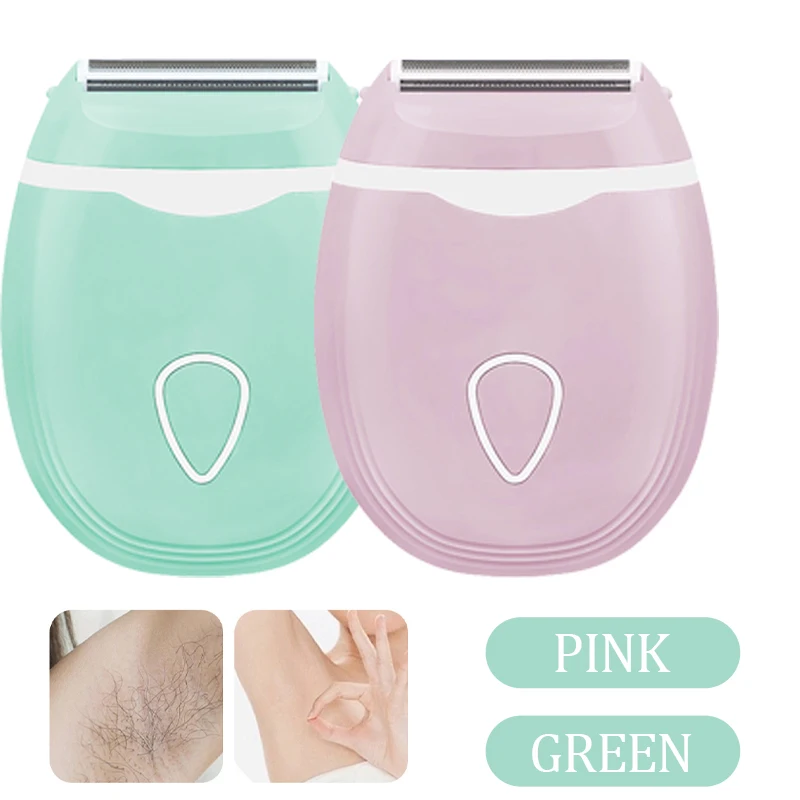 

Машинка для удаления волос, триммер для женщин, безболезненный наконечник ножа, водонепроницаемый, моющийся для всего тела, подмышки без черных пятен, уход за красотой