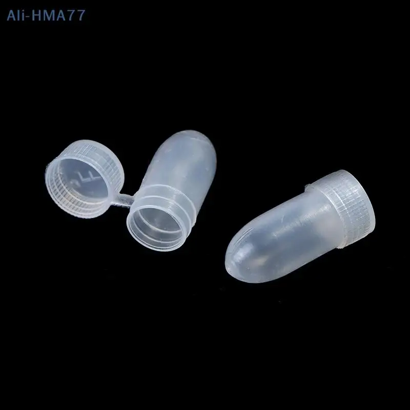 100 Pieces Plastic Portable Flip Lid Transparent Capsule Storage Containers Empty Pill Box Suit For Home Or Travel Contain