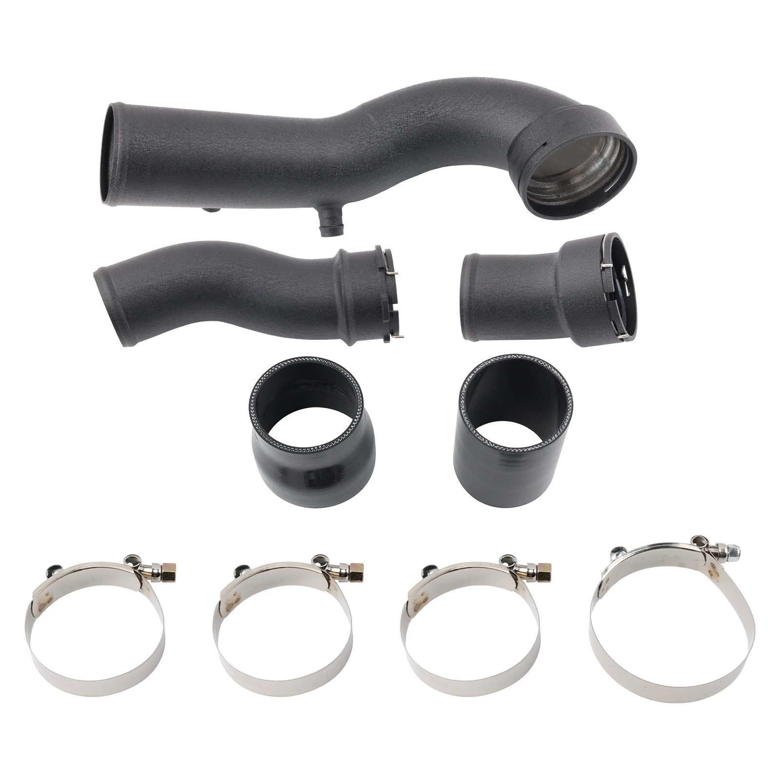 مجموعة أنابيب شحن وتعزيز خراطيم المبرد الداخلي F10 F12 F13 لسيارات BMW N55 3.0L Twin-Turbo