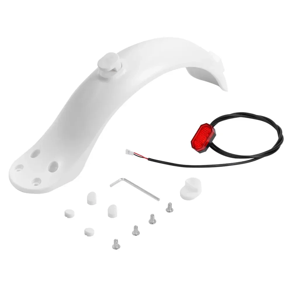 Für Elektroroller Schutzblech 4-Schrauben-Schutzblech Passendes Zubehör Hinteres Schutzblech Vierloch-Roller-Rücklicht Reparaturteile – Detail 2
