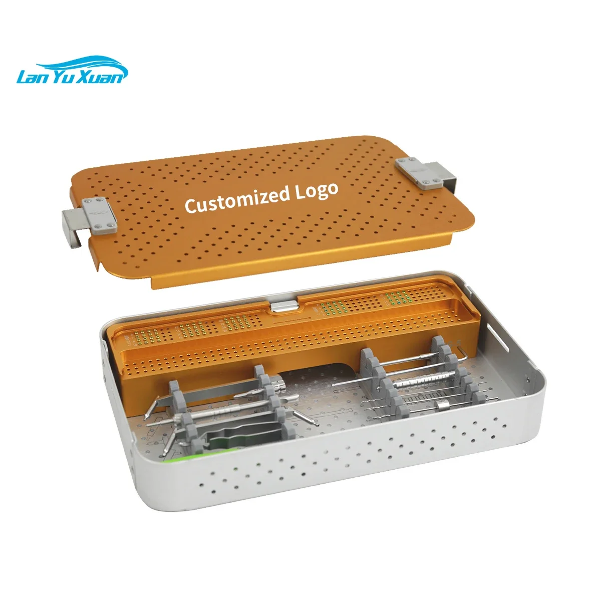 

2.4mm ALPS Advanced Locking Plate System Stainless Steel Veterinary Ortho,pedic Instruments Kit With Factory Price