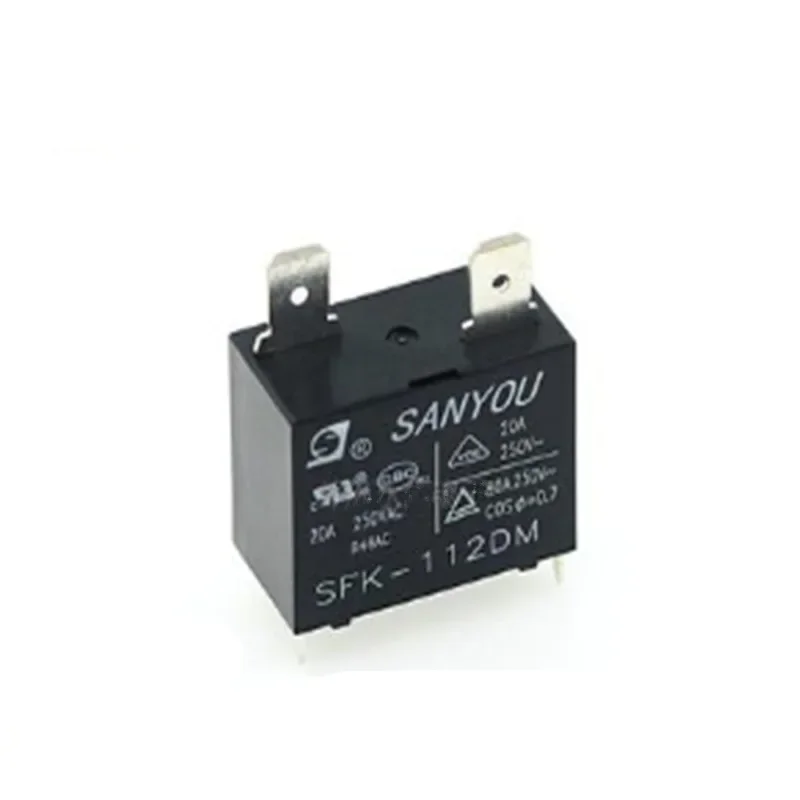 5PCS/10PCS SANYOU  SFK-112DM Air Conditioner Relay SFK-112DM-12VDC SFK-124DM 20A 250VAC 4pins