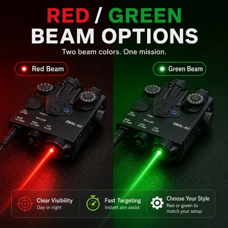 Decorative Beam Light Kit DBAL‑A2 Appearance Dual‑Color Output with Dual‑Switch Function