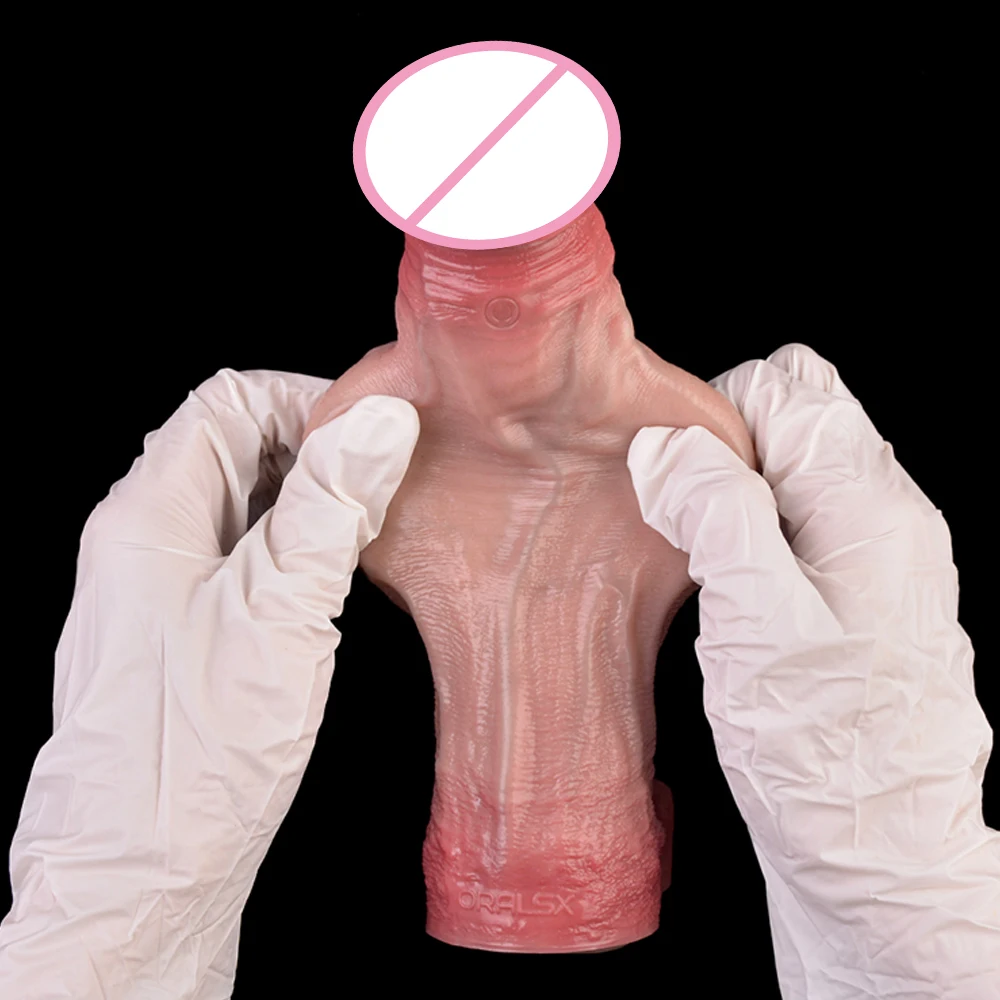 SXXY يهتز القضيب كم ملحقات الواقي الذكري سيليكون ذكر ديك موسع غمد مع 10 طرق الاهتزاز لمتعة الأزواج #6