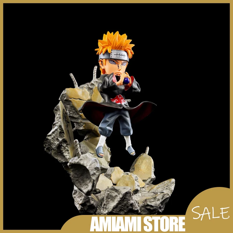 

25cm Naruto Akatsuki Resonance Series LBS Pain Figure Six Paths of Pain Model Collection Desktop Decoration Best Gifts for Boys