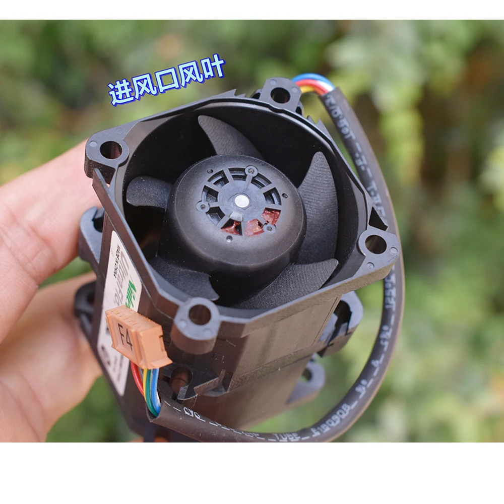 Micro Cooling Fan Mini 40*40*56.2mm Brushless Fan Supercharged 4056 Server Cooling Fan DC 12V 0.84A Brushless Cooling Fan