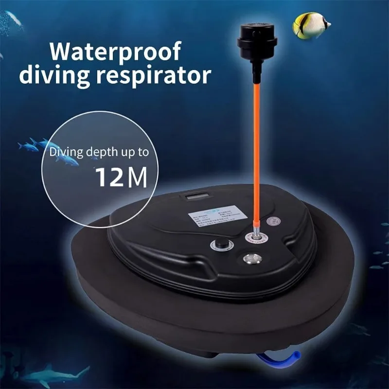 

[2026]Scuba Diving Snorkel Equipment Mobile Tankless Waterproof Portable Rechargeable To 12 Meters 3-5 Hours Underwater