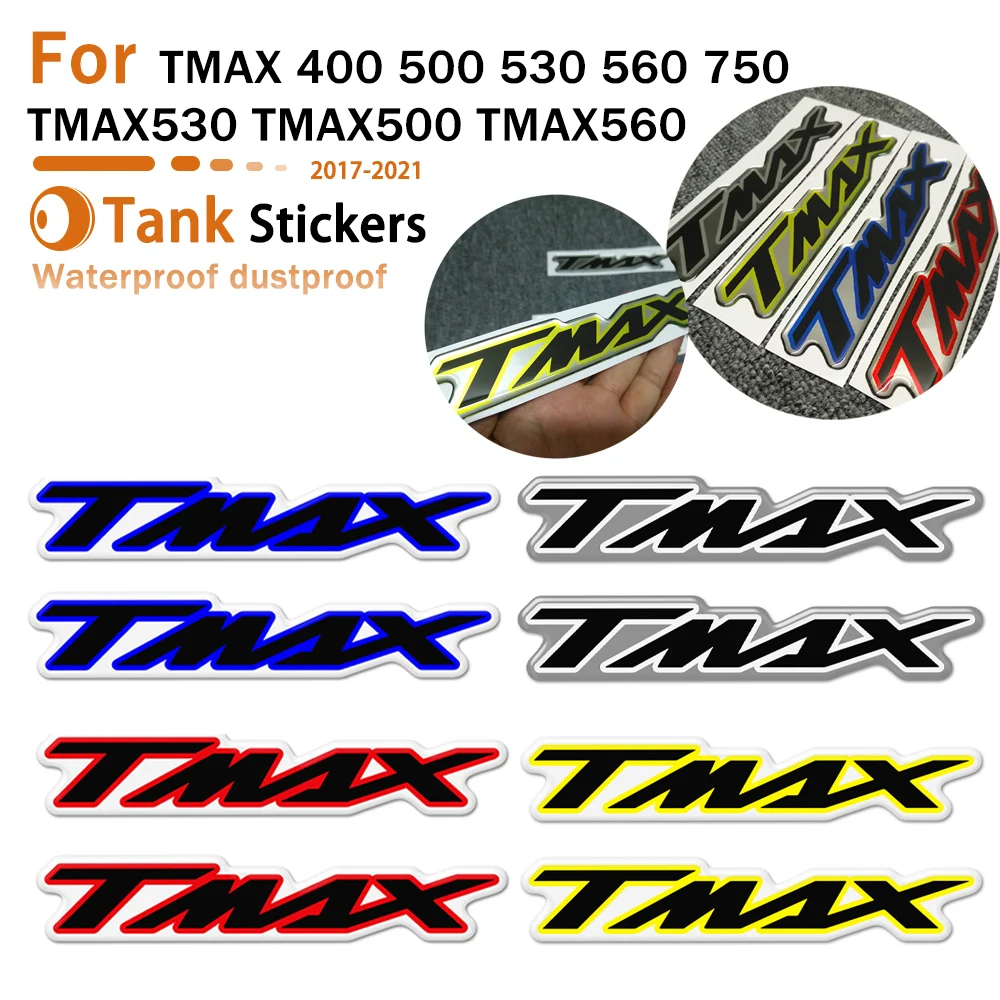 For YAMAHA TMAX 400 500 530 560 750 TMAX530 TMAX500 TMAX560 Stickers Decal Scooters Emblem Badge  2017 2018 2019 2020 2021