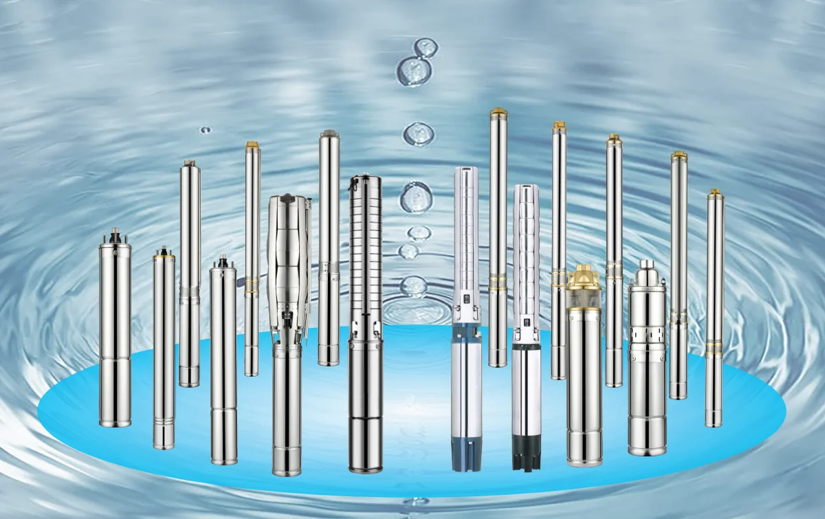 Máquina submersível da bomba de água do poço profundo do diâmetro de 2 polegadas 50 milímetros
