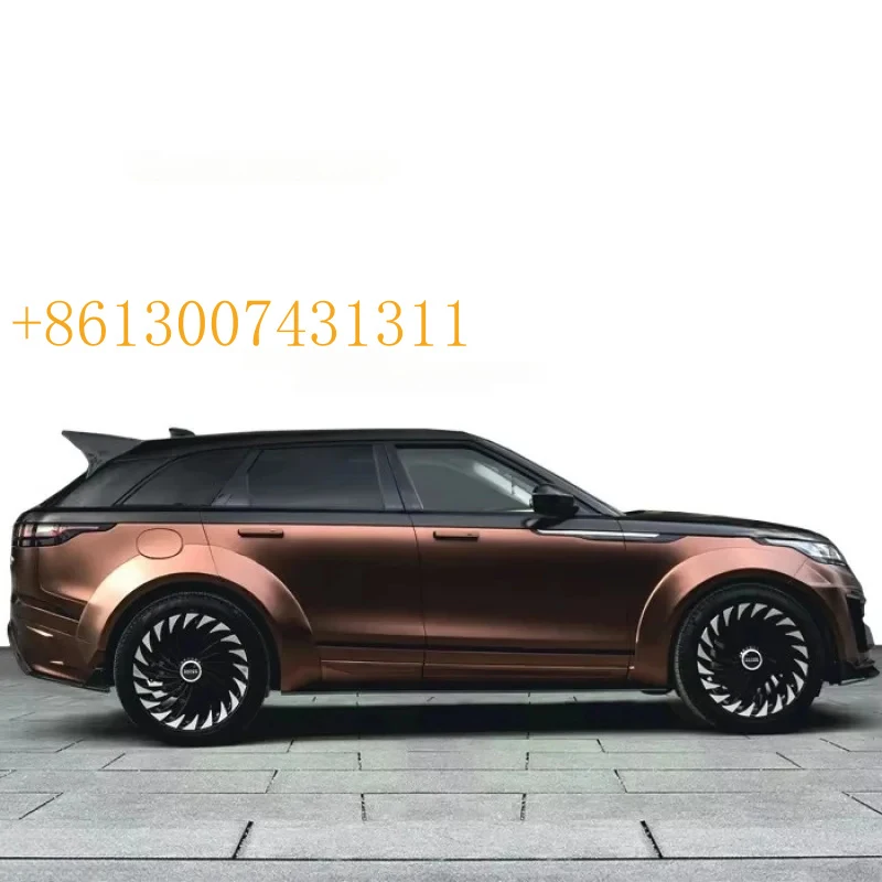 FactoryBody Kit  Rover Velar Front Bumper Wide Flare Carbon Fiber Front Lip Rear Diffuser Side Skirts Trunk Spoiler